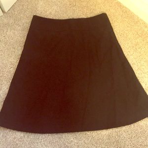 Black suit skirt